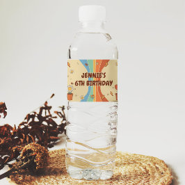 Peace Liebe Party Retro Rainbow 6.