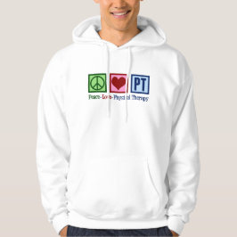 Peace Liebe Physikalische Therapie Cool PT Hoodie