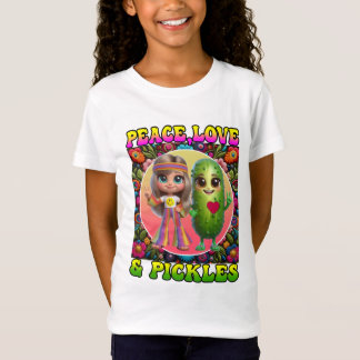 Peace Liebe & Pickles T - Shirt