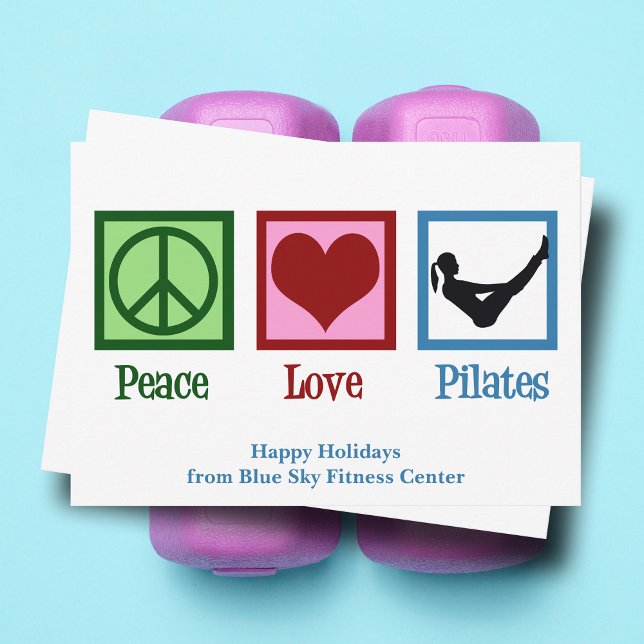 Peace Liebe Pilates Niedliche Weihnachten (Von Creator hochgeladen)