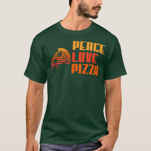 Peace Liebe Pizza Lovers I Liebe Pizza2662 T-Shirt
