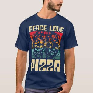 Peace Liebe Pizza Lovers I Liebe Pizza Premium 265 T-Shirt