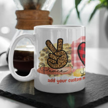 Peace Liebe Poodle Pet Hund Rasse Lover Hundebesit