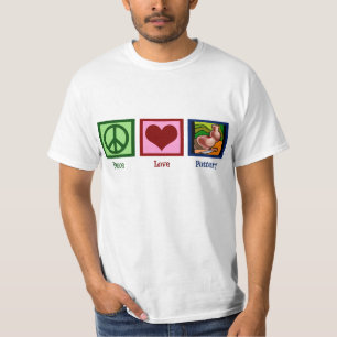Peace Liebe Pottery T-Shirt