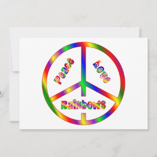 Peace Liebe RAINBOWS