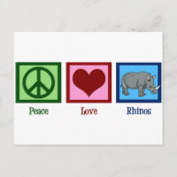 Peace Liebe Rhinos