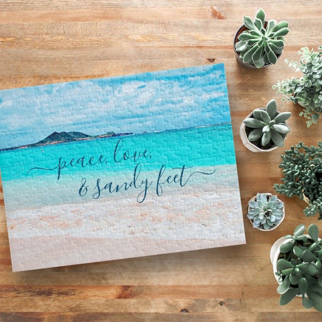 Peace Liebe Sandy Feet Tropical Hawaii Beach Foto (Von Creator hochgeladen)