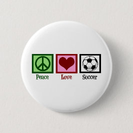Peace Liebe Soccer Button