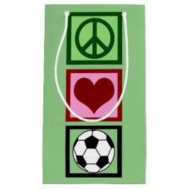 Peace Liebe Soccer Spieler Geburtsdatum Custom Fut Kleine Geschenktüte