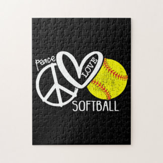 Peace Liebe Softball Vector SKY