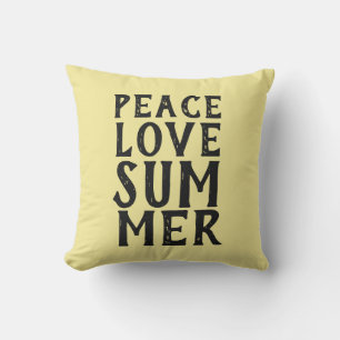 PEACE LIEBE SOMMERschreiben   Kissen