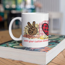 Peace Liebe Spitz Haustier Valentinstag