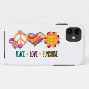 Peace Liebe Sunshine Case-Mate iPhone Hülle
