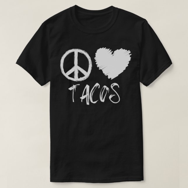 Peace Liebe Tacos Pullover (Design vorne)