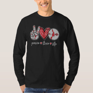 Peace Liebe Teacher Speech Language Pathologist Pl T-Shirt