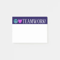 Peace Liebe Teamwork Chef Verlobung