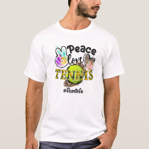 Peace Liebe Tennis Mama Ristorante da Valentino T-Shirt