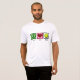 Peace Liebe Tennis T-Shirt (Vorne ganz)