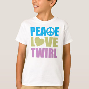 Peace Liebe Twirl T-Shirt