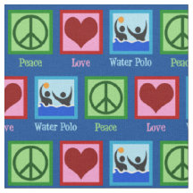 Peace Liebe Water Polo Team Blue