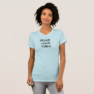 Peace Liebe Yoga Tshirt