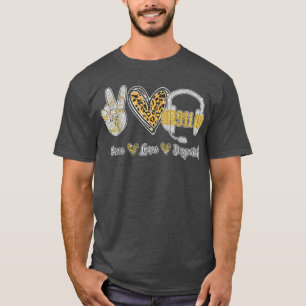 Peace Lieben 911 Dispatcher Niedlich Dispatcher Ge T-Shirt