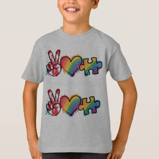 Peace.Love.Autismus T-Shirt