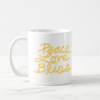Peace Love Bliss Mug