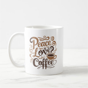 Peace Love café Mug