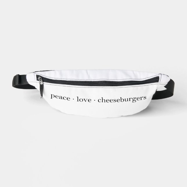 Peace Love Cheeseburgers (Recto)
