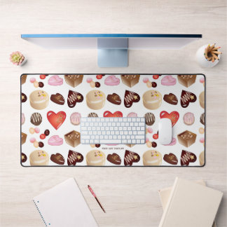 Peace Love Chocolate Candy Coeur Motif