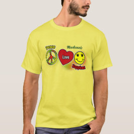 Peace Love Happiness T-Shirt