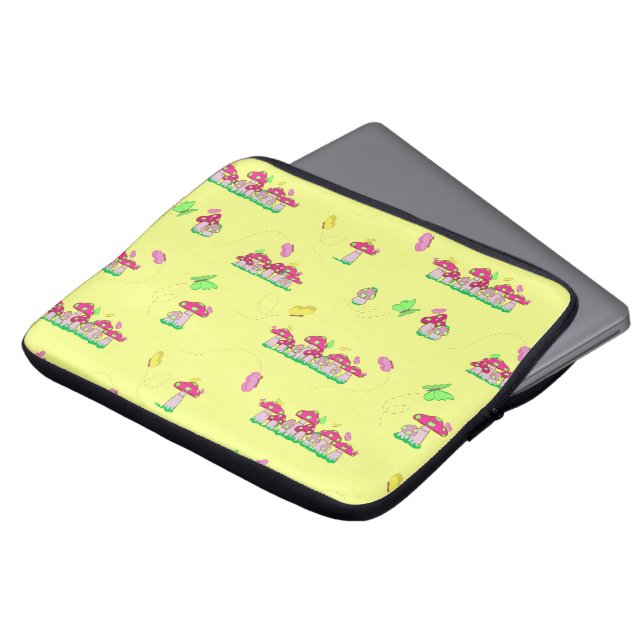 Peace Love Mushrooms iPad Smart Cover (Vorne Oben)