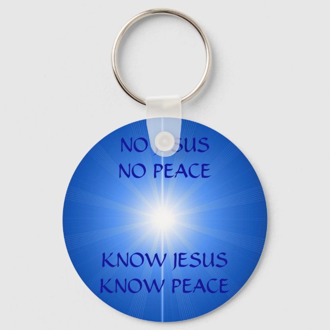 PEACE & LOVE SCHLÜSSELANHÄNGER (Vorderseite)