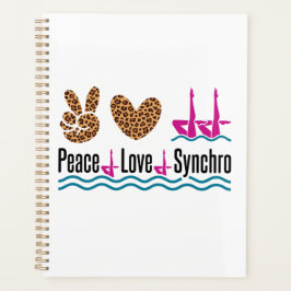 Peace Love Synchro Synchronisé Natation Artistique
