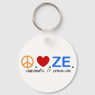 Peace.Love.ZE. Porte-clés