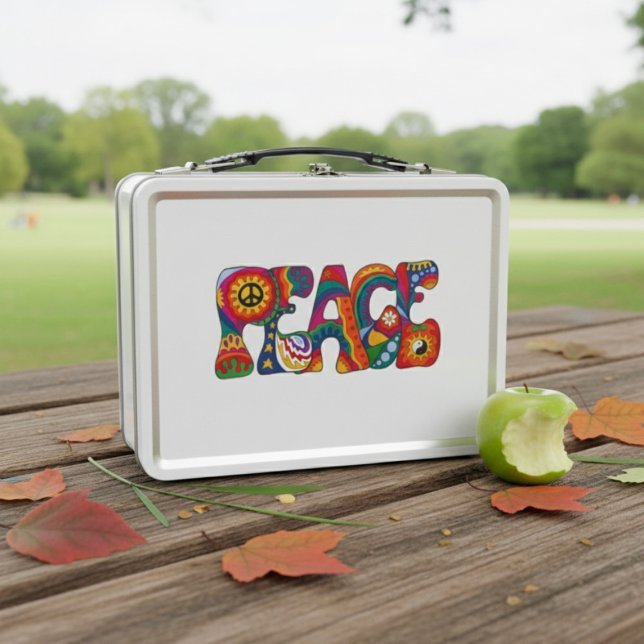 Peace Metal Lunch Box (Von Creator hochgeladen)