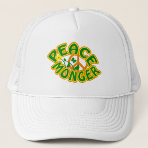 Peace Monger hat Farbe Truckerkappe