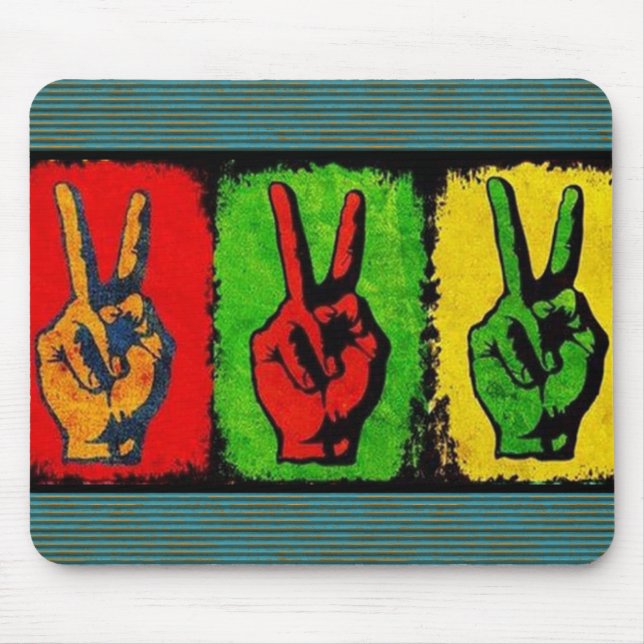Peace Mouse Pad Mousepad (Vorne)