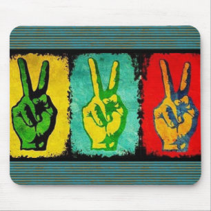 Peace Mouse Pad Mousepad