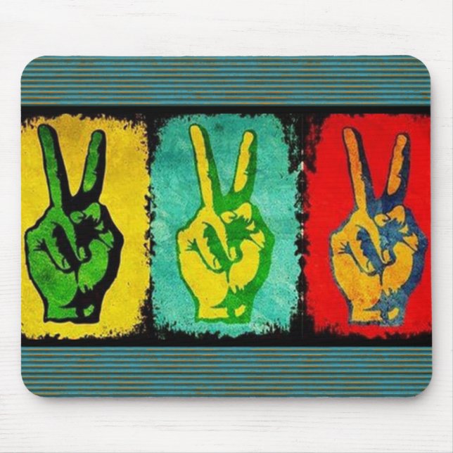 Peace Mouse Pad Mousepad (Vorne)