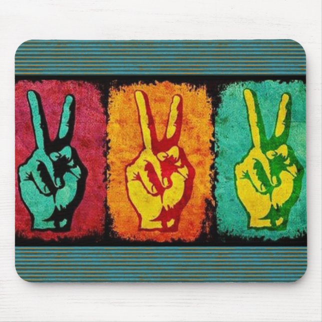 Peace Mouse Pad Mousepad (Vorne)