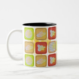peace mug theme drinking coffee mug zweifarbige tasse