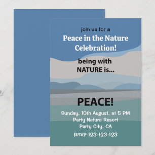 Peace Nature Celebration Einladung