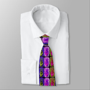 Peace Necktie Krawatte