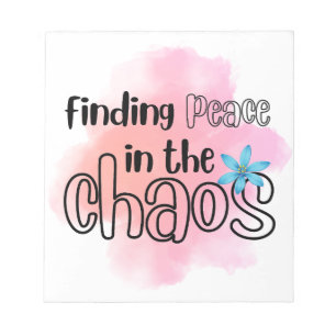 Peace Notepad Notizblock