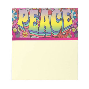 Peace Notepad Notizblock