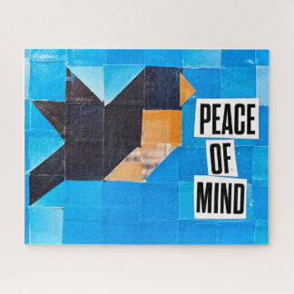 Peace of Mind Bird in Flight Blue Sky Calming