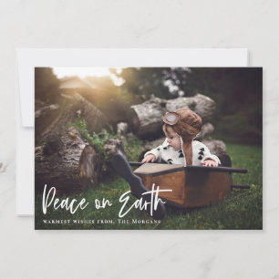 Peace on Earth Carte photo de vacances