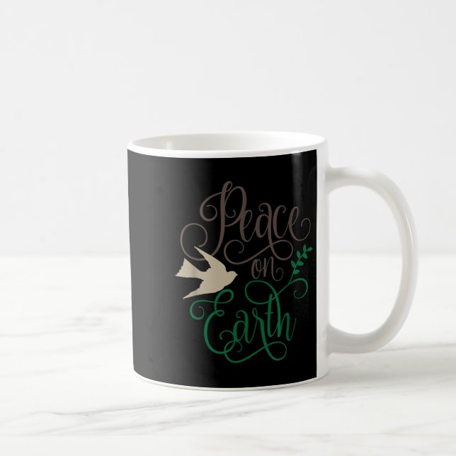 Peace On Earth Christmas  Kaffeetasse (Rechts)